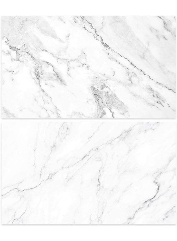 eWINNER 60 * 90 Photography Background Double Sided 2 Patterns Waterproof Premium Texture Backdrop Wall Video displaying Props for ins Style Jewelry/Food photoshoots (Marble) - Image 1